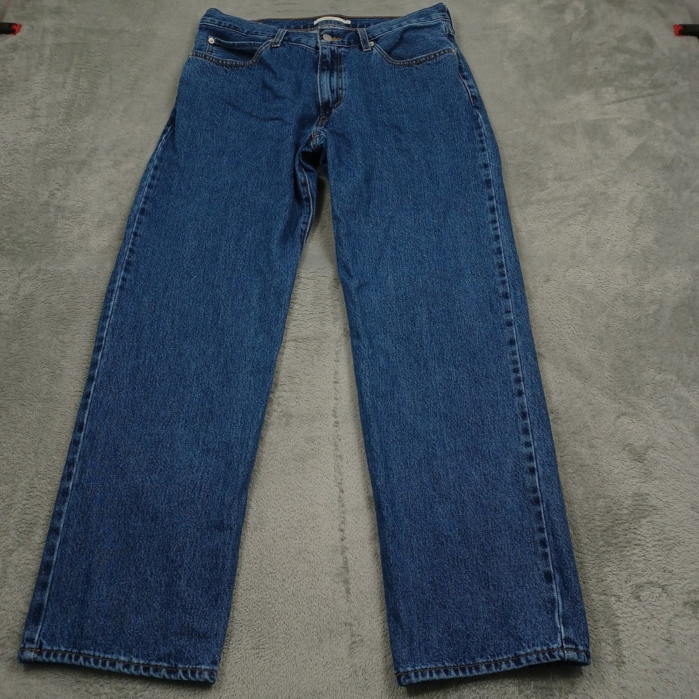 Levis Jeans Womens 31 Blue Denim 94 Baggy Pockets Preppy Casual